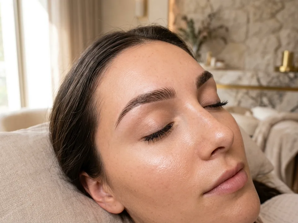 Microblading de cejas pelo a pelo resultado hiperrealista