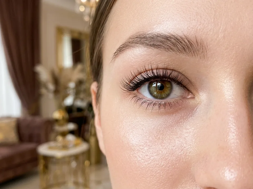 Punteado de pestañas lash liner tupido y mirada abierta