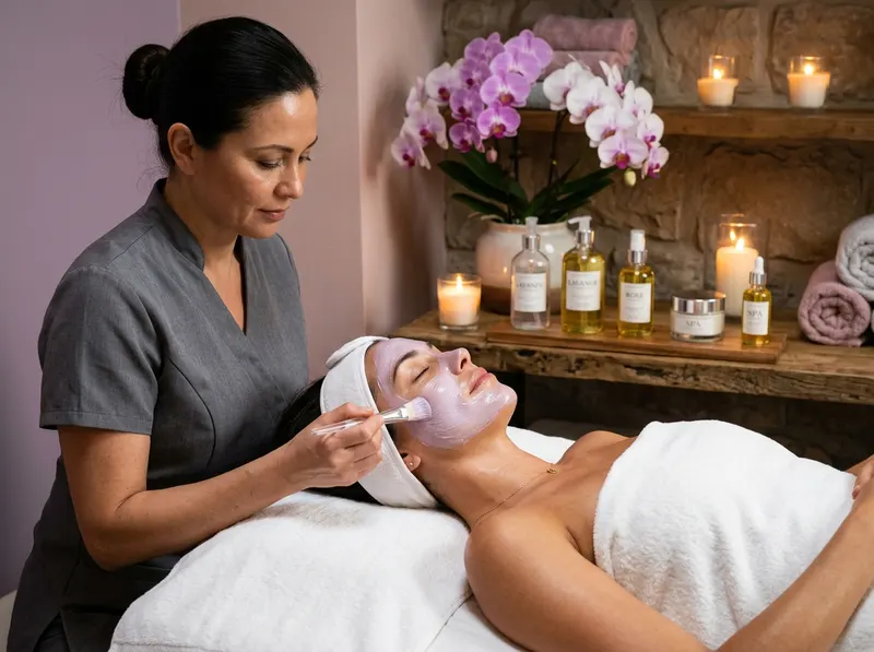 Facial con mascarilla en cabina Xie Skin Care